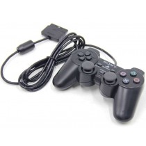 Джойстик аналоговый для Sony PS2 (черный) (пакет)